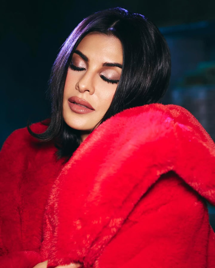 Scarlet Fur Trench Set