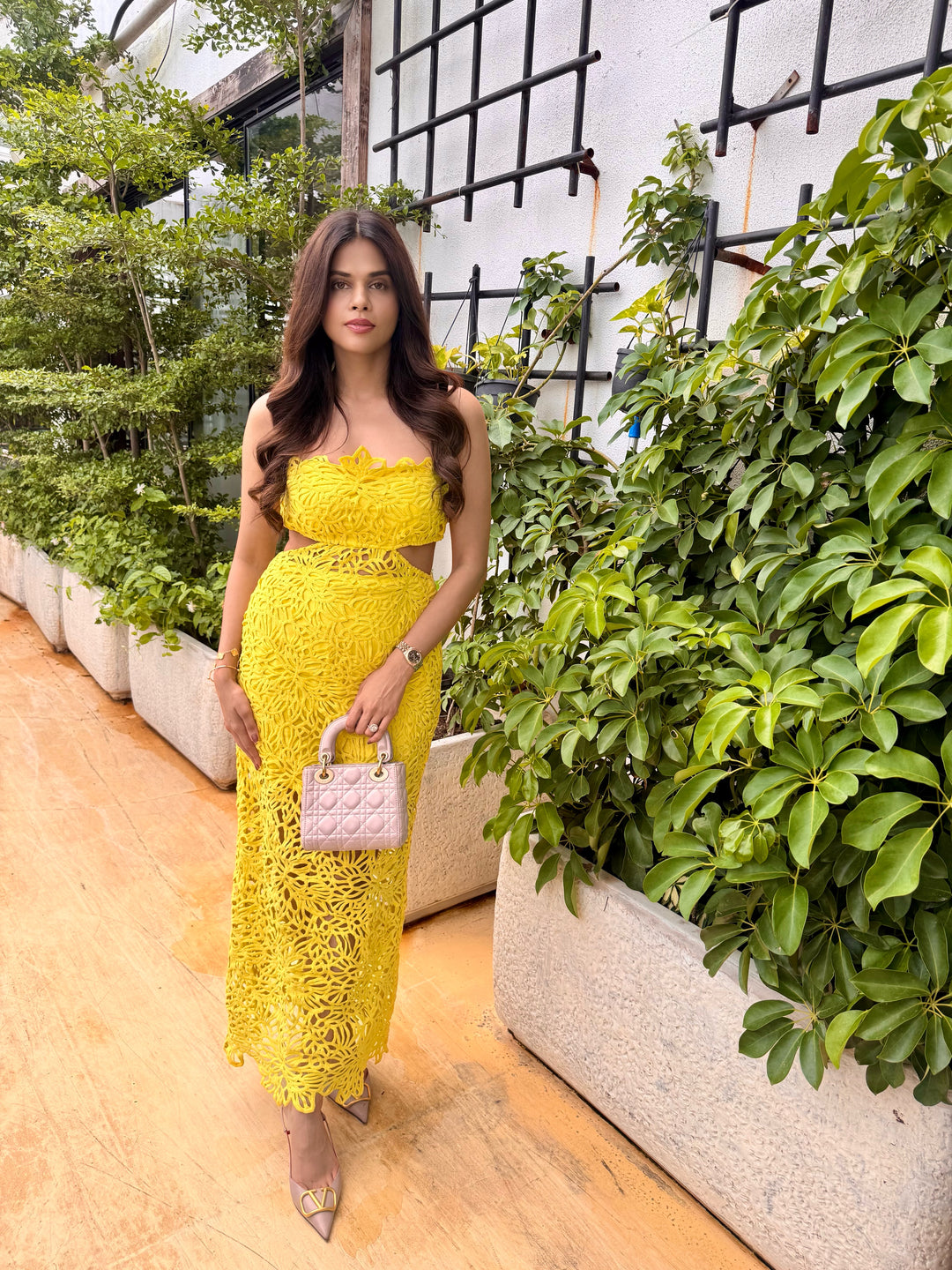 Ella Lime Dress