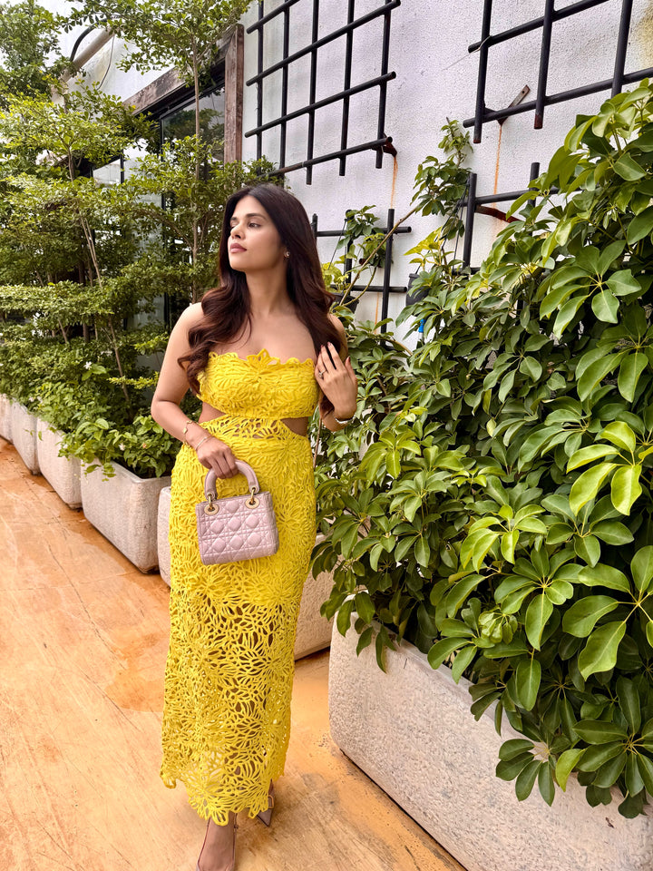 Ella Lime Dress