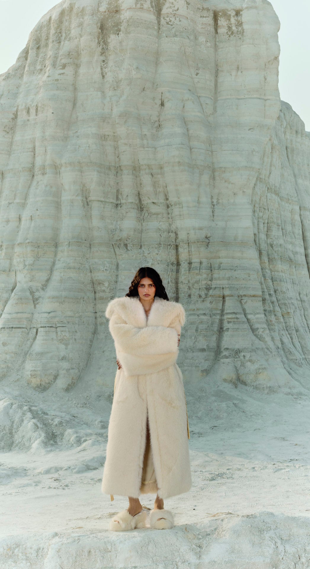 MILA LEATHER & FUR SET