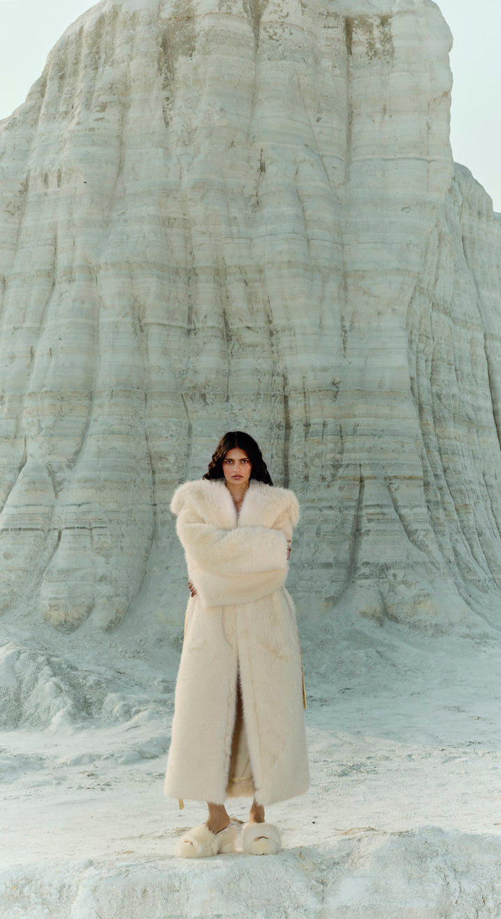 MILA LEATHER & FUR SET