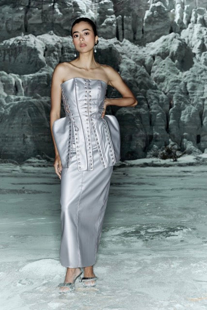 TARA METALLIC LEATHER SET